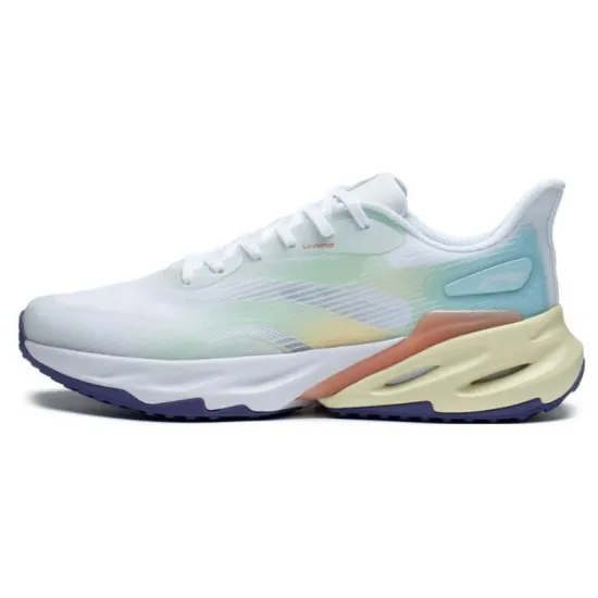 LINING Yuedong 2.0 Running Shoes Men Low-Top White Blue