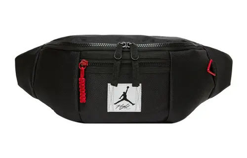 Jordan Polyester Shoulder Bag, Crossbody Bag Regular Unisex Black
