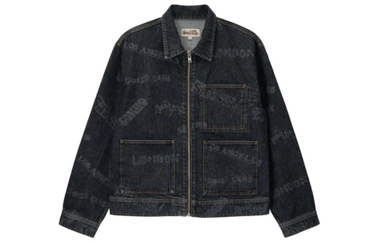 Stussy SS23  Worldwide Zip Work Jacket  