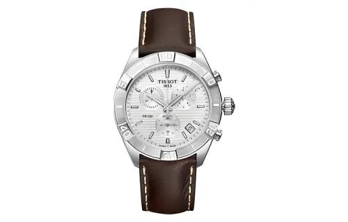 TISSOT PR100 Collection Quartz Movement 100m Waterproof Men's Watches Watch White Dial Stainless Steel Case