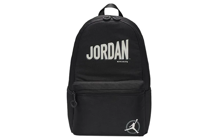 Jordan Polyester Backpack Regular Unisex Black