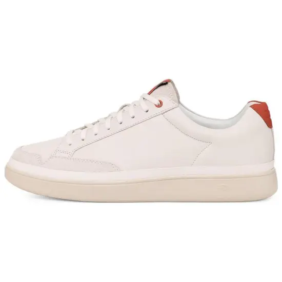 UGG Stylish Skateboarding Shoes Men Low-top White Ochre