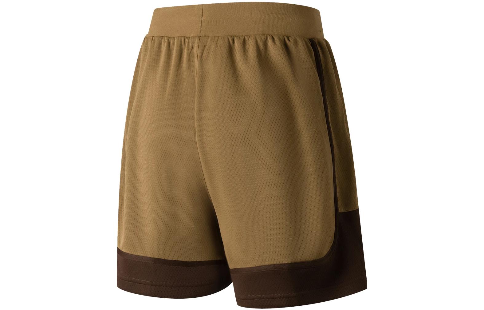 Li Ning Badfive Sports Shorts Men’s Oak Brown