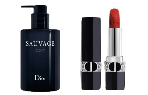 DIOR Shower gel, lipstick, matte set, 250 ml, 3.5g