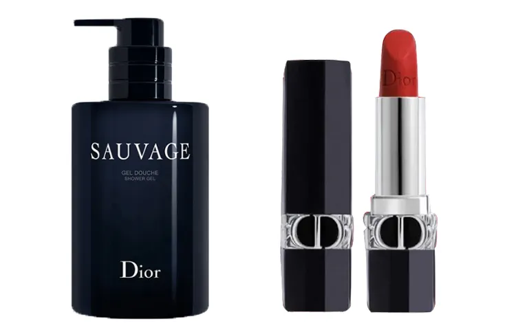 DIOR Shower gel, lipstick, matte set, 250 ml, 3.5g