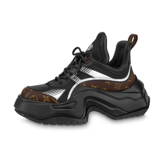 LOUIS VUITTON Archlight 2.0 Casual Shoes Women's Low-Top Black Brown