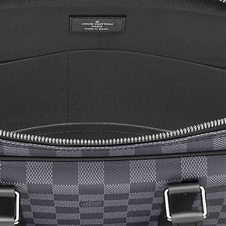 Мужская сумка Louis Vuitton (черная) — фото 5