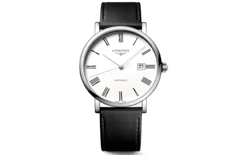LONGINES Boya Collection Automatic Mechanical Movement 30m Waterproof Men's Watches Watch 41mm White Dial