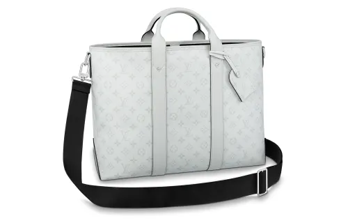 LOUIS VUITTON Weekend Tote Nm Optic White