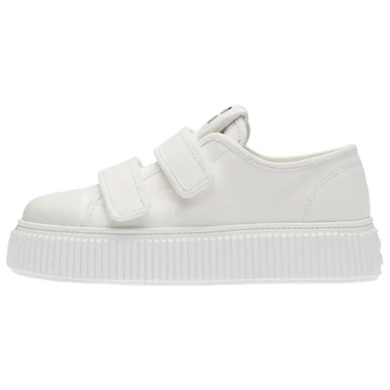 MIU MIU Skateboard Shoes Women's Low-Top White
