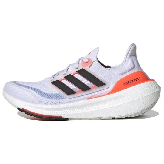 Adidas Ultra Boost Light White Black Solar Red Women's