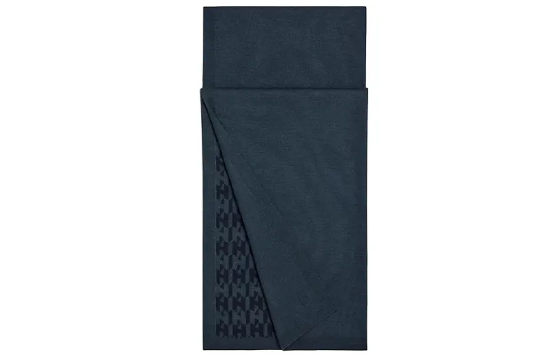 HERMES Knit Scarves Men's Black