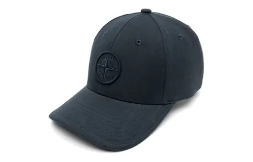 STONE ISLAND Compass Logo Embroidered Baseball Cap