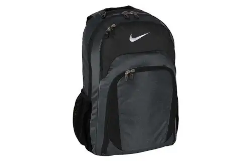 Nike Polyester Travel Bag Laptop Bag Training Backpack Regular Unisex Black