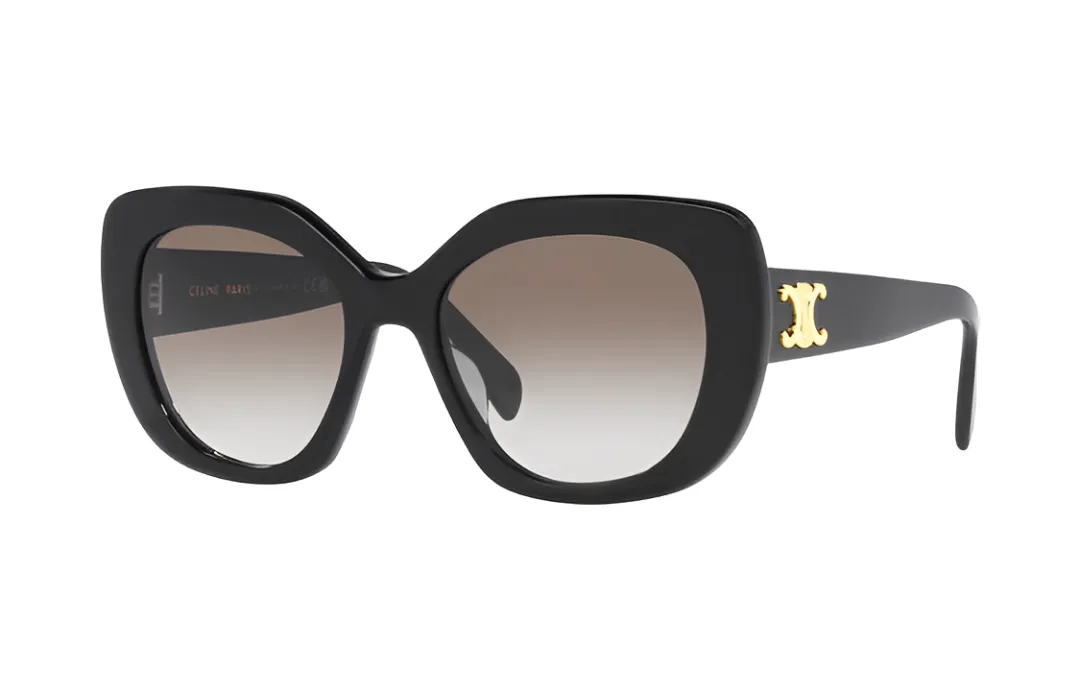CELINE Irregular Shape Sunglasses Women's