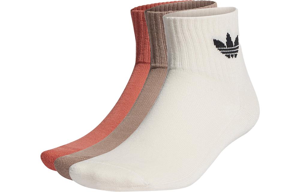 Adidas Originals Mid Cut Crew Knee High Socks Unisex 3 Pack