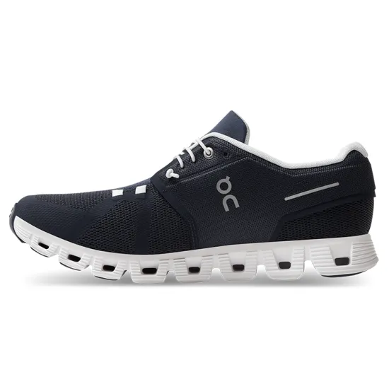 On Running Cloud 5 Midnight Navy White