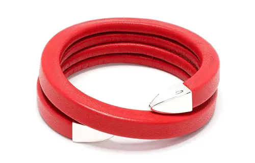 Bottega Veneta Coiled Cuff Bracelet