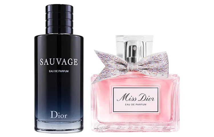 DIOR Dior Miss Dior Women's Perfume EDP + Wilderness Men's Perfume EDP Combination Pleasant Smell