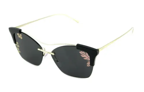 PRADA Sunglasses Women's Gold