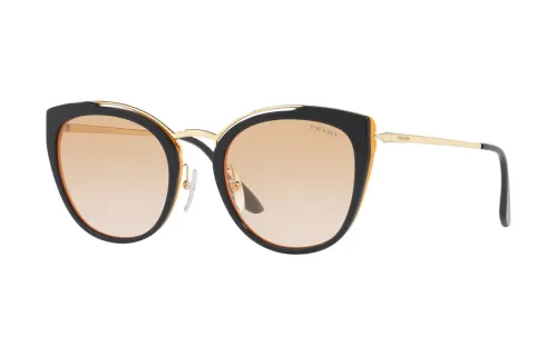 PRADA Sunglasses Women's Gold/Black
