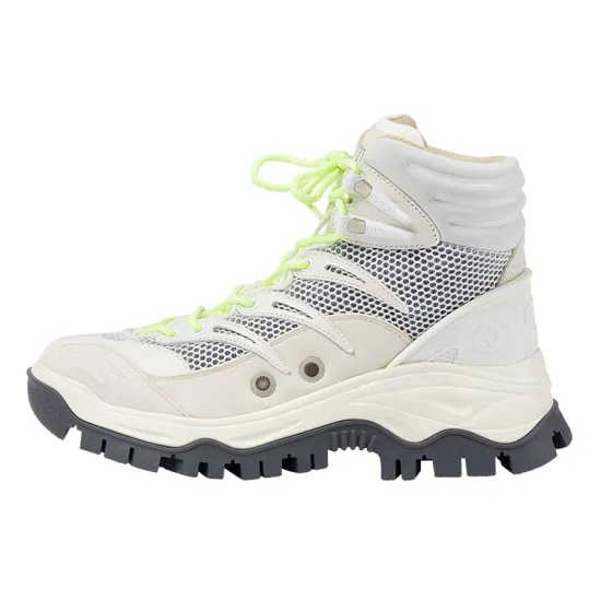 GUCCI Casual Shoes Women's High-Top Gray