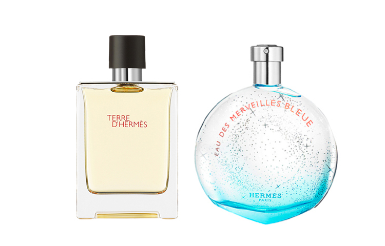 Hermes Hermès Earth Men's Eau de Toilette EDT + Blue Orange Starlight Eau de Toilette EDT Combination Bright Ocean