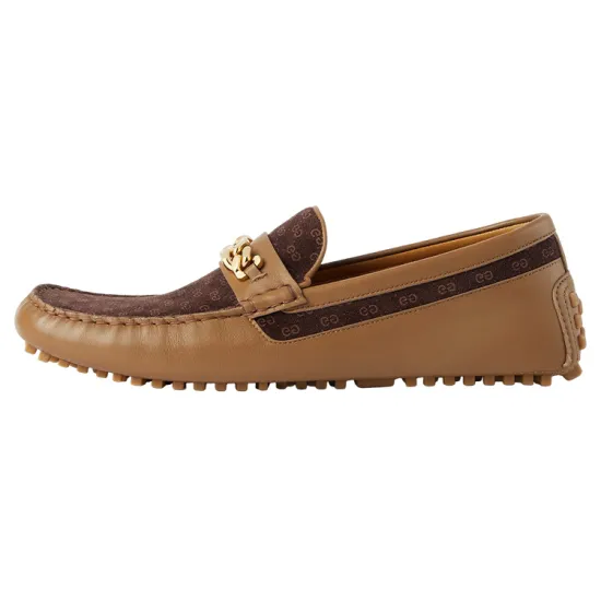GUCCI Men's Casual Shoes Men Low-Top Brown/Taupe