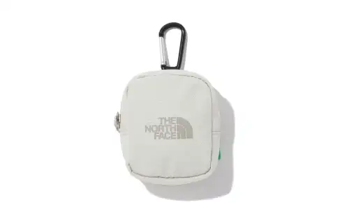 THE NORTH FACE Recycled Polyester Coin Purse Mini Unisex White