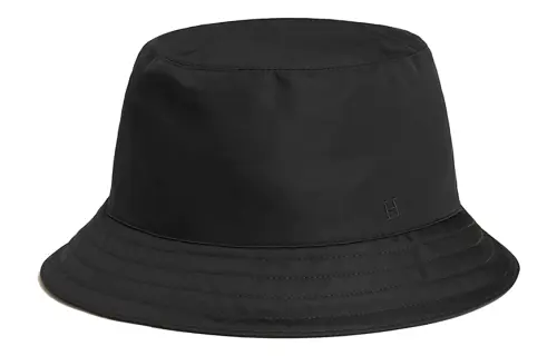 HERMES Bucket Hats Unisex Black