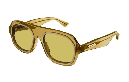 Bottega Veneta Aviator Frame Sunglasses