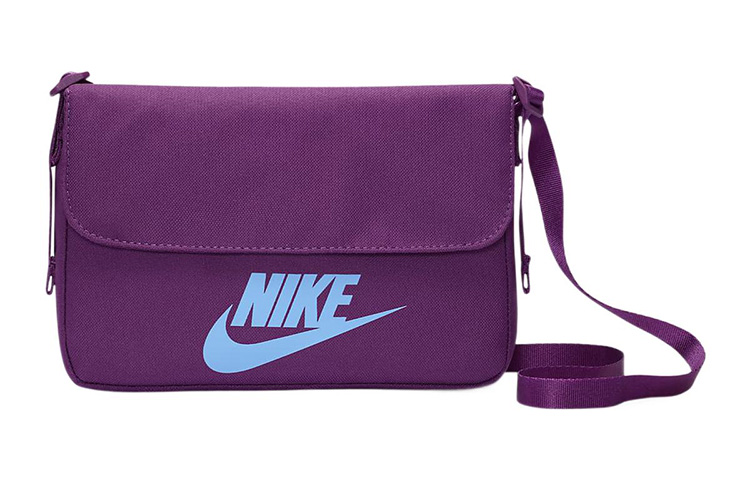 Nike Nike Sportswear Futura Series 365 Sports and Leisure Logo Small Square Bag Shoulder Crossbody Bag Women's Light Purple