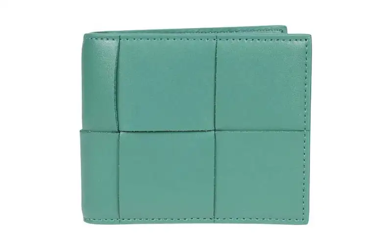 Bottega Veneta Cow Leather Wallet Men's Green