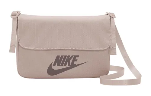 Nike Sportswear Polyester Small Square Bag, Shoulder Bag, Crossbody Bag Regular Women's Ecru