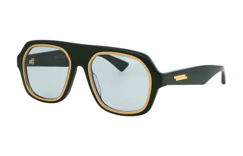 Bottega Veneta Eyewear Aviator Frame Sunglasses