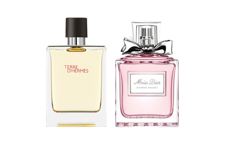 Hermes Hermès Earth Men's Eau de Toilette EDT + Miss Dior Flower Eau de Toilette EDT Combination Pleasant Smell