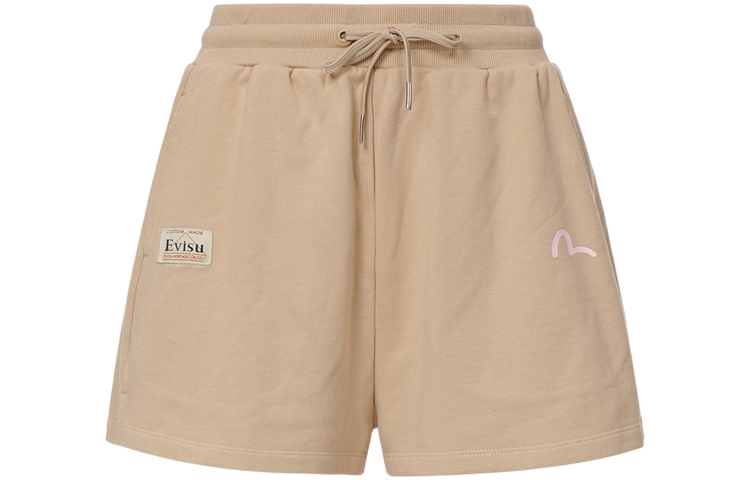 EVISU Sports Shorts Women’s Moderate Knitted Shorts