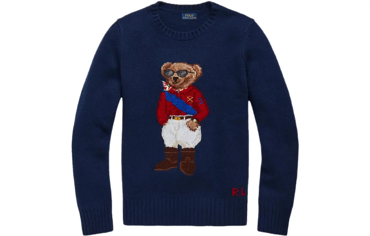 Polo Ralph Lauren Polo Bear Sweater Standard Women's Marine Blue