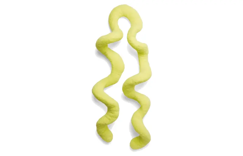 Balenciaga Knit Scarves Unisex Yellow