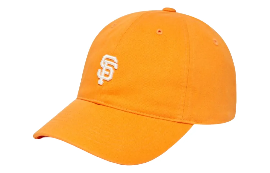 MLB Cotton Baseball Caps Unisex Orange