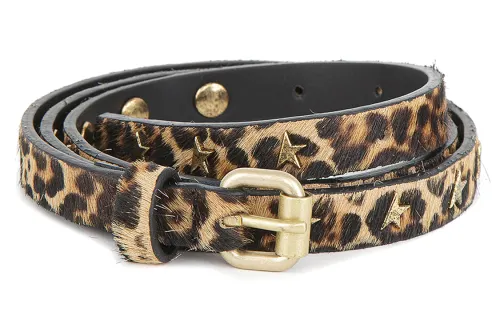 Golden Goose Leather Belts Women's Brown