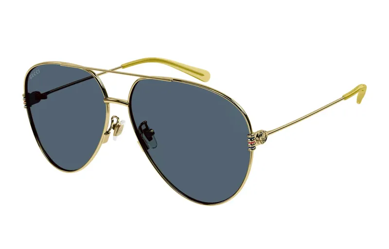 GUCCI Aviator Frame Sunglasses