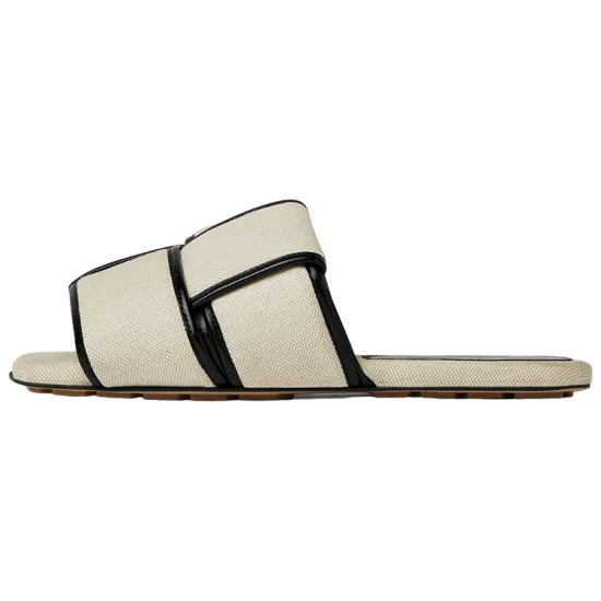 Bottega Veneta Padded Slide Slippers Women's Gray