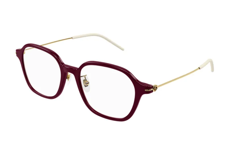 GUCCI Super Light Oval Prescription Glasses Women's