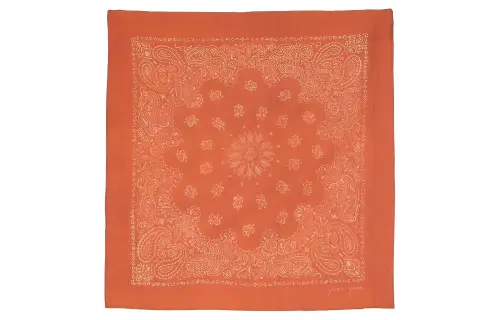 Golden Goose Knit Scarves Men's Orange