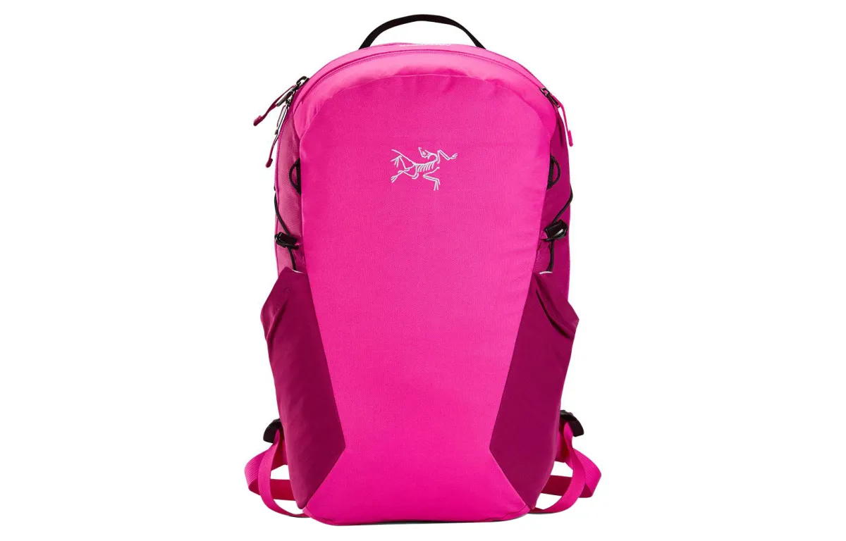Arc'teryx Mantis 16L Athleisure Backpack Outdoor Bag Recycled Polyester Rose Red Unisex