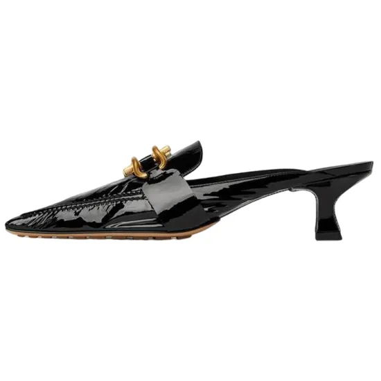Bottega Veneta Wrap-toe Slippers Women's Black