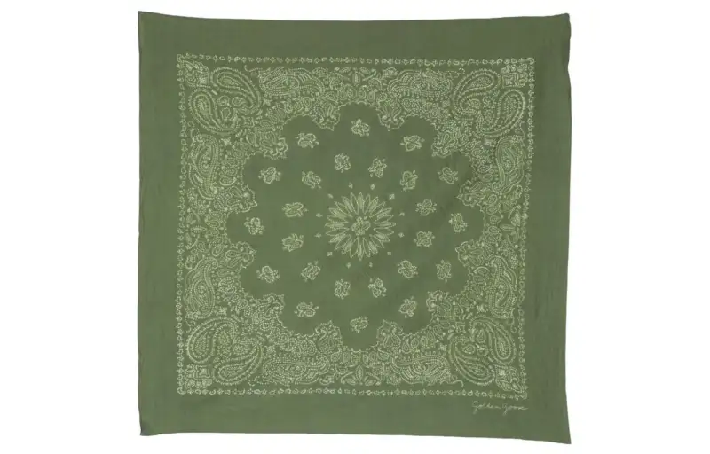 Golden Goose Knit Scarves Men's Green