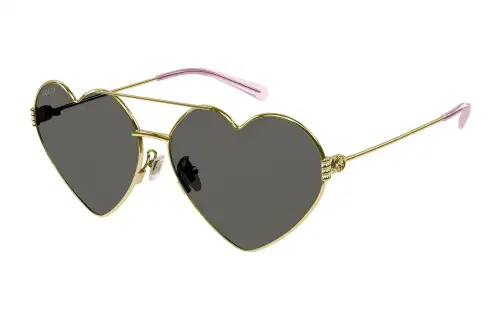 GUCCI Geometric Frame Sunglasses