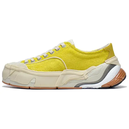 LiNing Wuji Casual Shoes Women's Low-Top Yellow/Beige